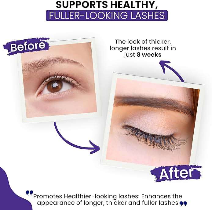 RapidLash Eyelash Enhancing Serum with HEXATEIN 1 Complex – Lash Serum for Eyelashes Conditioning & Hydrating – Longer-Looking, Fuller and Thicker Appearing Lashes – 3 mL / 0.1 fl oz - Image 6