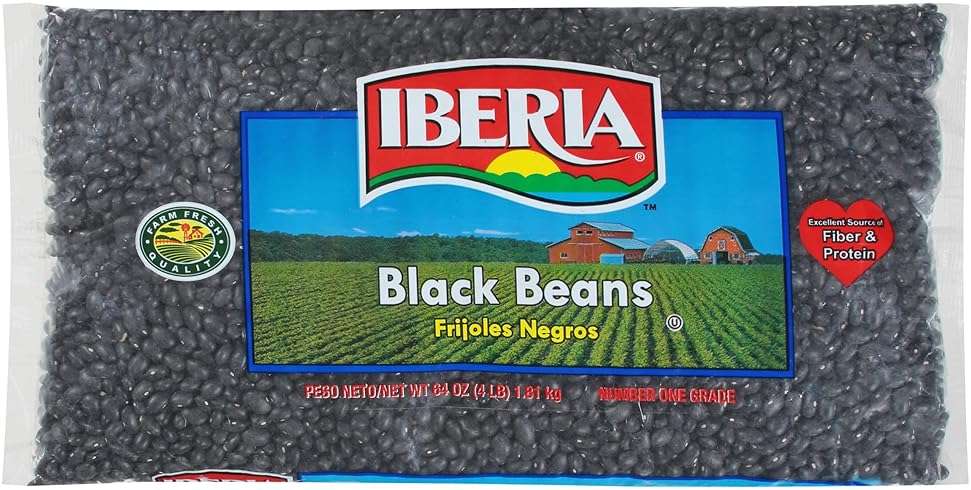 Iberia Black Beans, 4lb. - Image 2