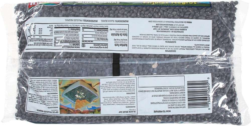 Iberia Black Beans, 4lb. - Image 4