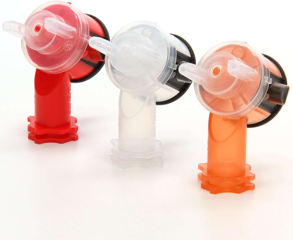 3M Accuspray Atomizing Head, 16612, Orange, 1.4 mm, 4 Count (Pack of 1), for Very Low-to-High-Viscosity Coatings - Image 5