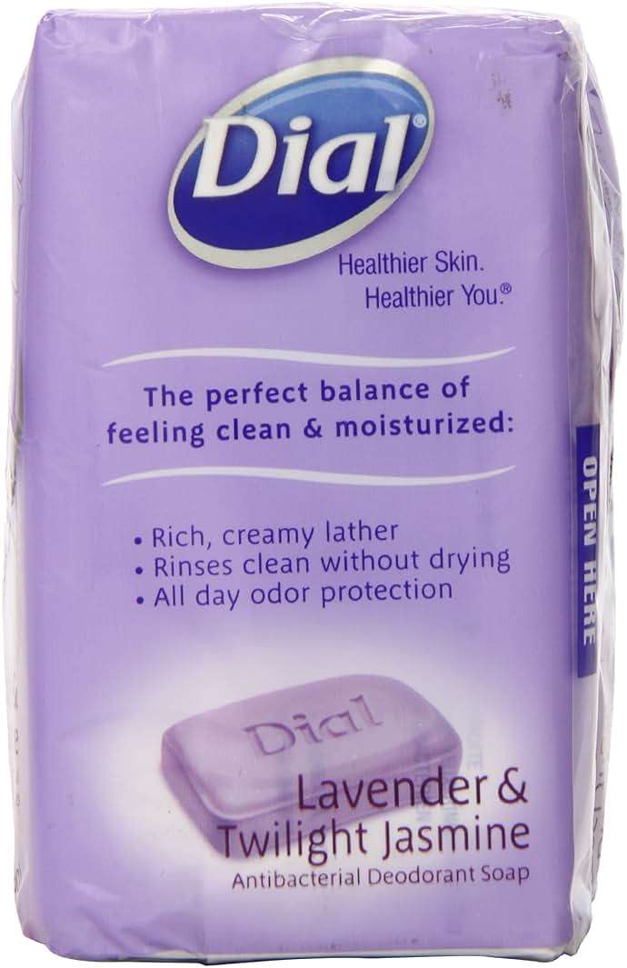Dial Antibacterial Deodorant Soap Lavender & Twilight Jasmine - 3 CT - Image 2