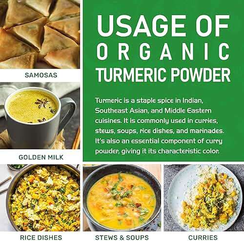 Organic Turmeric Powder 1 Pound Jar by Jiva Organics - 100% Raw with Curcumin - Lab Tested & Reports Available - Raw from India - Image 7