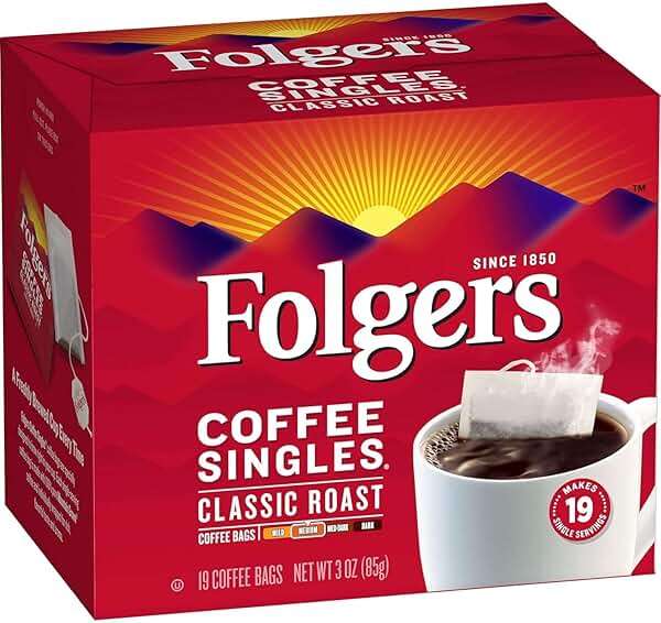 Folgers Coffee Singles (19 per box) - Image 3