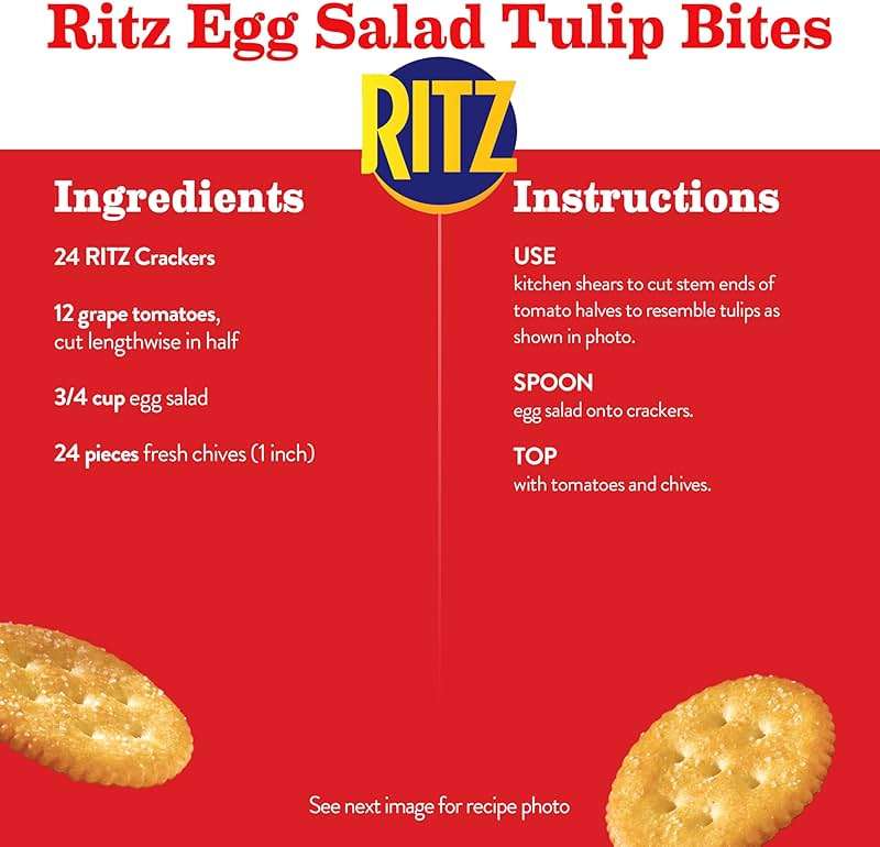 RITZ Original Crackers, Snacks for Kids and Adults, Bulk Lunch Snacks, 6 - 10.3 oz Boxes - Image 11