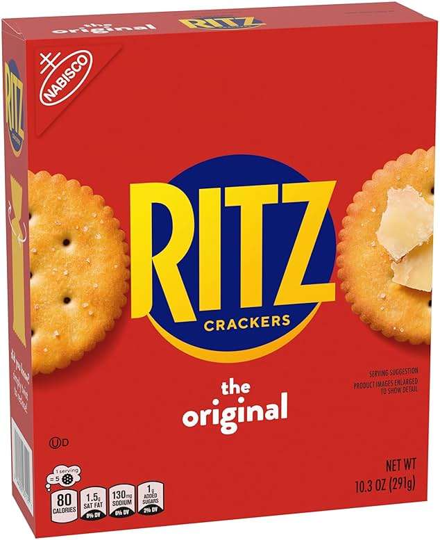 RITZ Original Crackers, Snacks for Kids and Adults, Bulk Lunch Snacks, 6 - 10.3 oz Boxes - Image 14