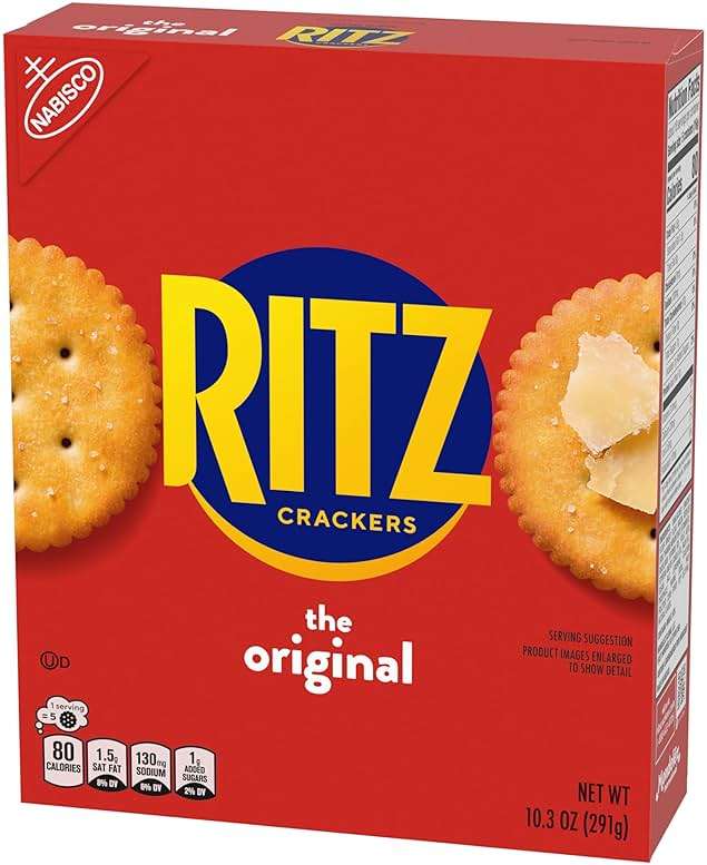 RITZ Original Crackers, Snacks for Kids and Adults, Bulk Lunch Snacks, 6 - 10.3 oz Boxes - Image 15