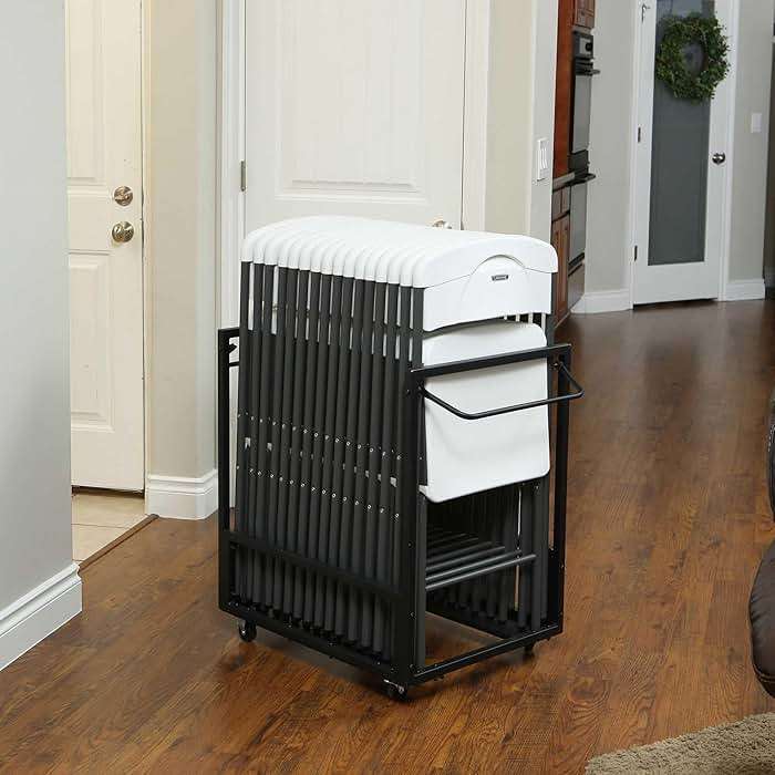 Lifetime 80279 Rolling Essential Chair Cart - Image 2