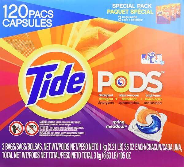 Tide Pods (Spring Meadow) - 132 Count - Image 4