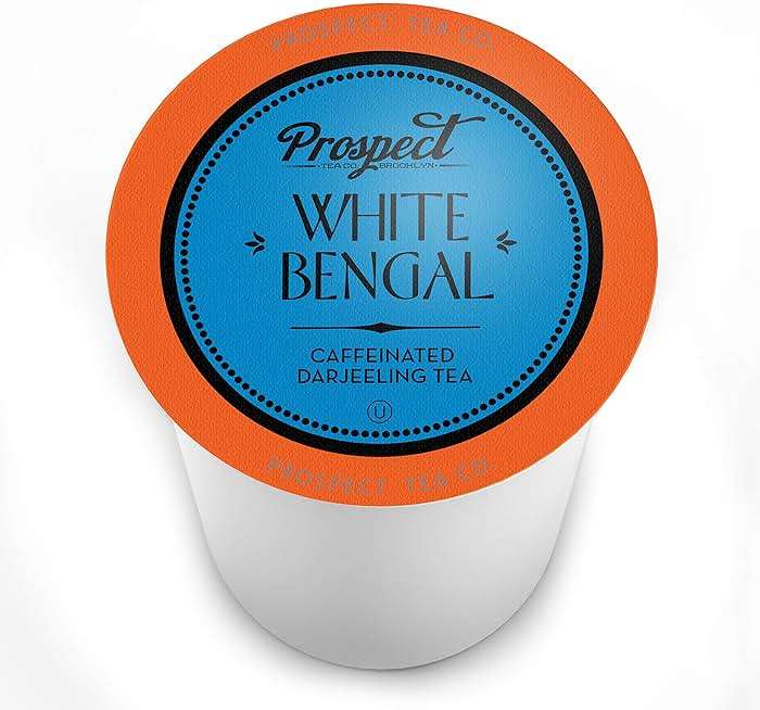 Prospect Tea Co. White Bengal Darjeeling Tea Pods Compatible with K Cup Brewers Including 2.0, 40 Count - Image 2