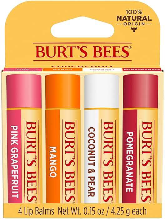 Burt's Bees 100% Natural Moisturizing Lip Balm (Superfruit) - Image 12