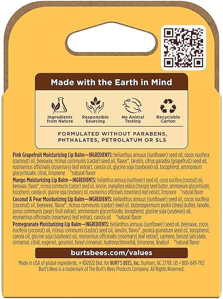 Burt's Bees 100% Natural Moisturizing Lip Balm (Superfruit) - Image 13