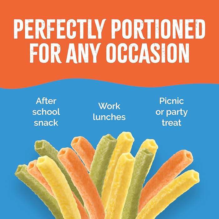 Sensible Portions Garden Veggie Snacks - Veggie Straws, Gluten Free, Snack Size Sea Salt, 1 Oz (Pack of 24) - Image 6
