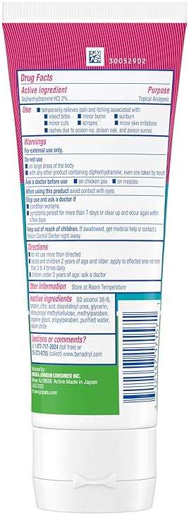 Benadryl Topical Itch Relief Gel, Extra Strength, Contains 2% Diphenhydramine HCl, Soothing Relief from Scrapes, Insect Bites, Sunburn and More, Great for Outdoors, 3.5 fl oz - Image 9