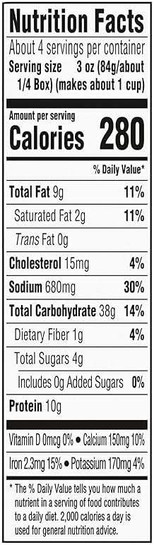 Kraft Deluxe Mac and Cheese, 1 Box, for Easy Dinner or Dinner Sides, White Cheddar and Garlic and Herbs, No Artificial Flavors or Dyes, 11.9 oz - Image 2