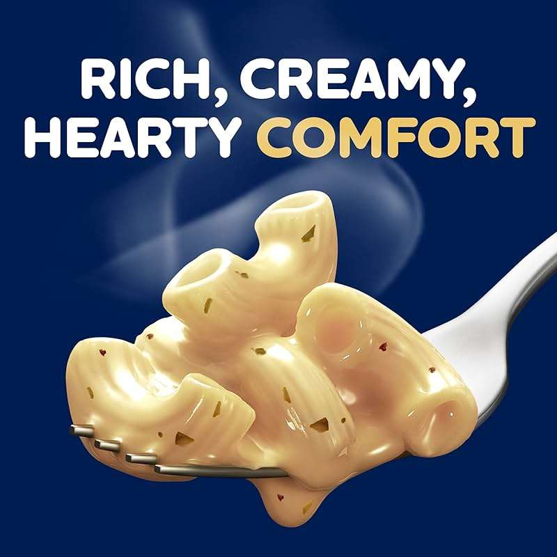 Kraft Deluxe Mac and Cheese, 1 Box, for Easy Dinner or Dinner Sides, White Cheddar and Garlic and Herbs, No Artificial Flavors or Dyes, 11.9 oz - Image 7