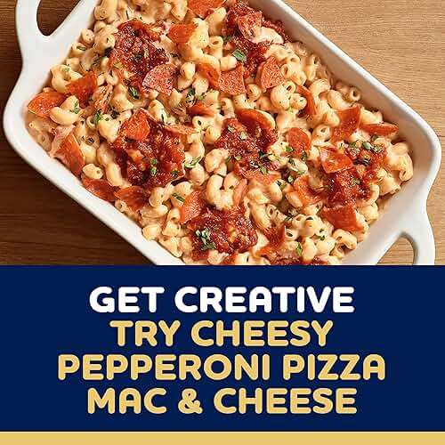 Kraft Deluxe Mac and Cheese, 1 Box, for Easy Dinner or Dinner Sides, White Cheddar and Garlic and Herbs, No Artificial Flavors or Dyes, 11.9 oz - Image 9