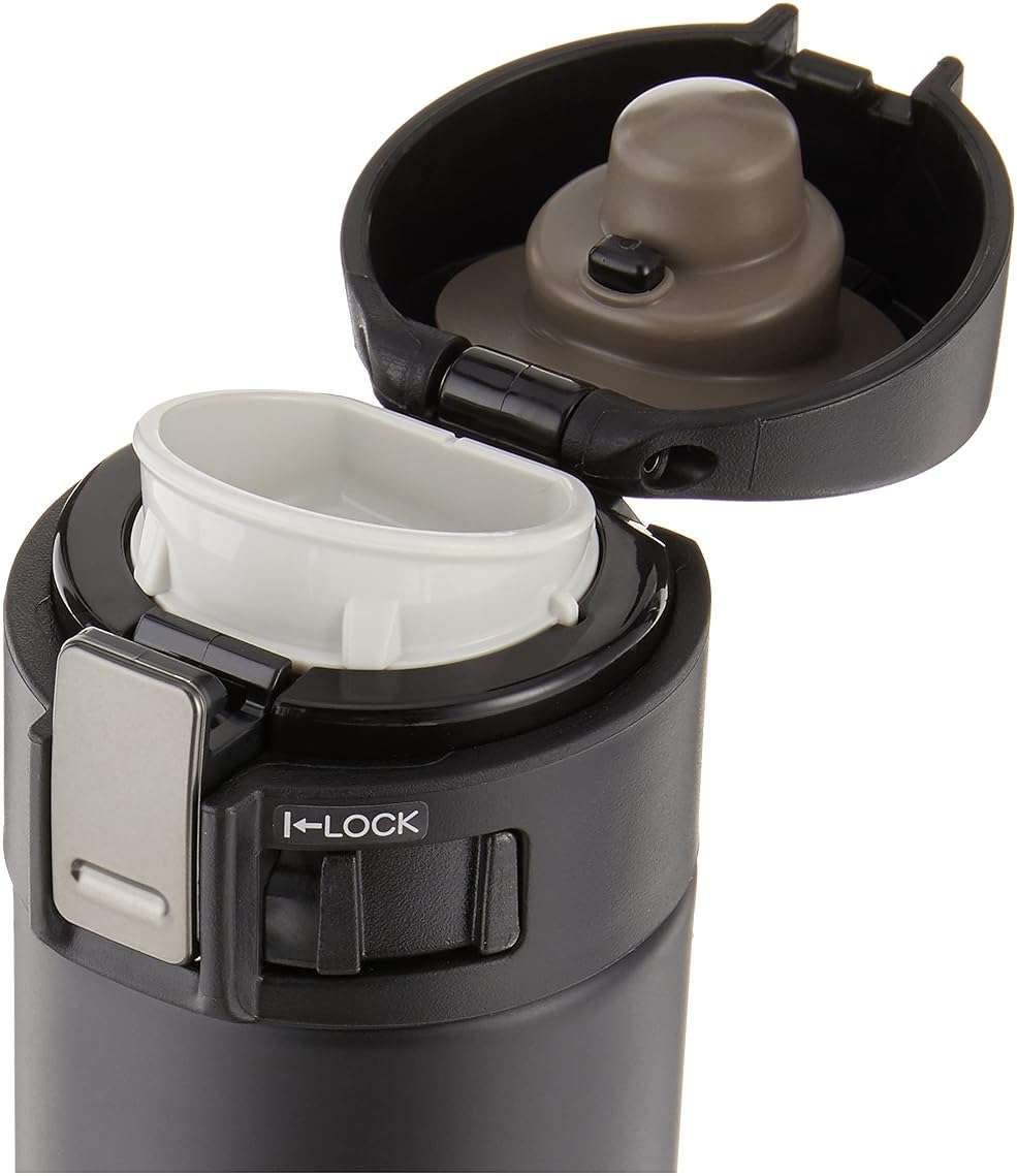 Zojirushi 0.36-Liter Stainless Steel Travel Mug, 12-Ounce, Black - Image 3