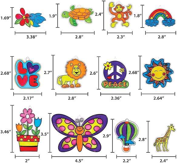 Made By Me Create Your Own Window Art, Paint Your Own Suncatchers, DIY Arts & Crafts Idea, Craft Kits for Kids, Crafts for Kids & Toddlers, Toddler Arts and Crafts - Image 3