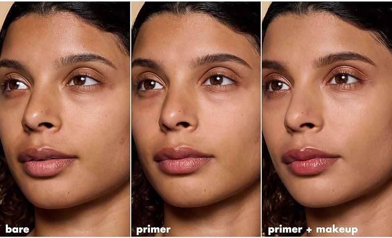 e.l.f. Hydrating Face Primer, Moisturizing Makeup Base, Smooths Pores & Fine Lines, Long-Lasting Wear, Preps Skin for Foundation Application, Small - Image 5
