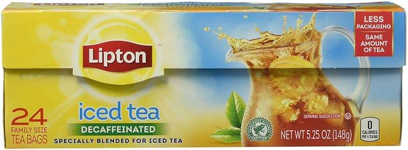 Lipton Ice Tea Bags Decaffeinated - 24 CT - Image 1