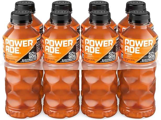 POWERADE Sports Drink Orange, 20 Ounce (Pack of 8) - Image 6