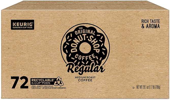 The Original Donut Shop Regular Keurig Single-Serve K-Cup Pods, Medium Roast Coffee, 72 Count - Image 14