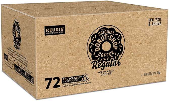 The Original Donut Shop Regular Keurig Single-Serve K-Cup Pods, Medium Roast Coffee, 72 Count - Image 16