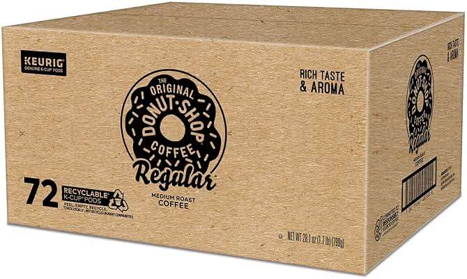 The Original Donut Shop Regular Keurig Single-Serve K-Cup Pods, Medium Roast Coffee, 72 Count - Image 17