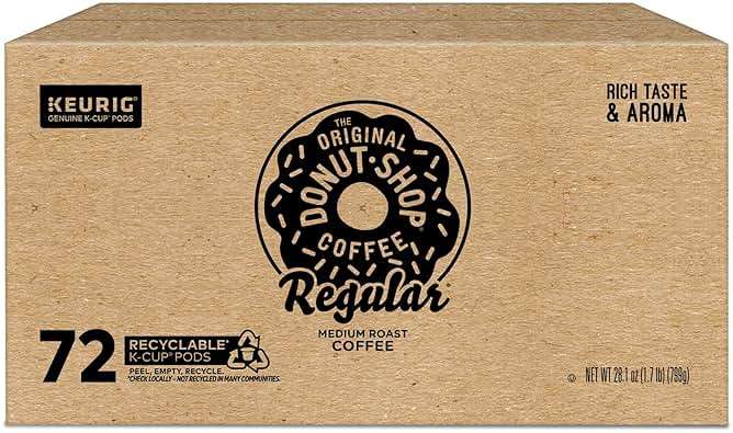 The Original Donut Shop Regular Keurig Single-Serve K-Cup Pods, Medium Roast Coffee, 72 Count - Image 18