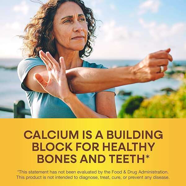 Nature’s Way Alive! Chewable Calcium Gummies with Vitamin D3, Daily Supplement Supports Healthy Bones and Teeth, and Muscle Function*, Strawberry and Raspberry-Lemonade Flavored, 60 Gummies - Image 6