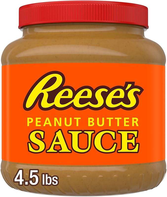 REESE'S Peanut Butter Sauce Bulk Jar, 4.5 lbs - Image 1