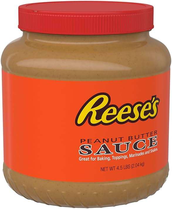 REESE'S Peanut Butter Sauce Bulk Jar, 4.5 lbs - Image 3