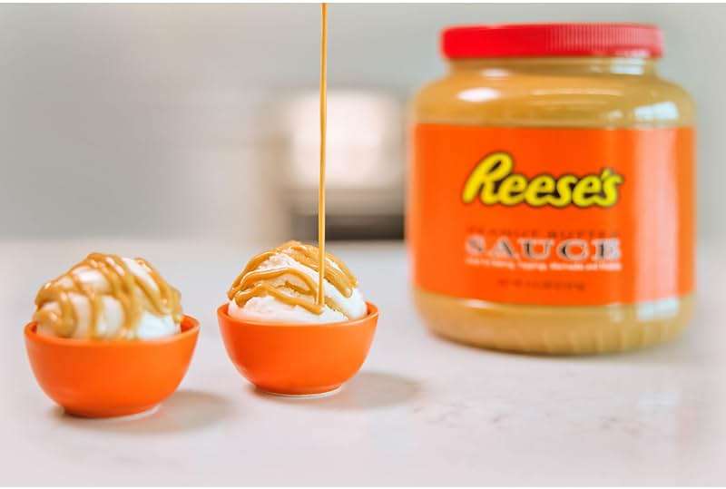 REESE'S Peanut Butter Sauce Bulk Jar, 4.5 lbs - Image 6