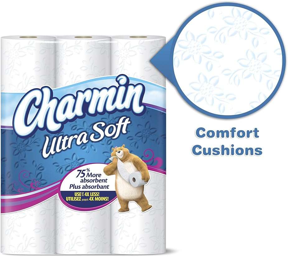 Charmin Ultra Soft Double Roll Toilet Paper, 12 Count - Image 8