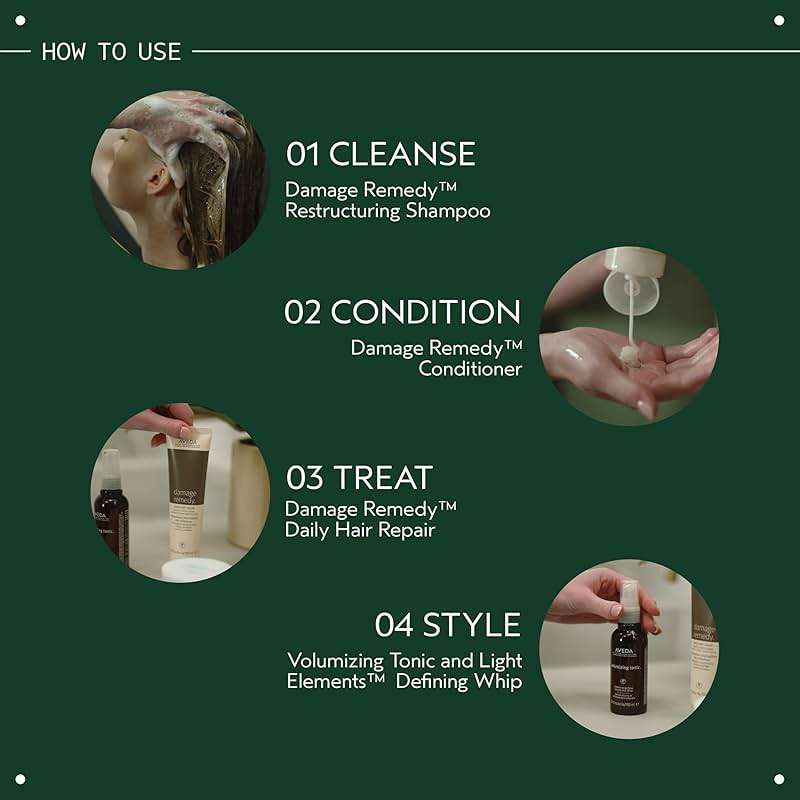 Aveda Damage Remedy Daily Hair Repair | Leave-In Treatment for Damaged Hair | Detangles, Repairs Split Ends | Heat Protectant | 98% Naturally Derived*, 3.4 Fl Oz - Image 6