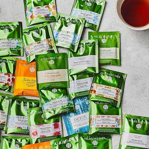 Palais des Thés - Blue of London - Earl Grey Black Tea, Bergamot & Cornflower - Premium Tea Bags, Serves 20 Cups - Image 8