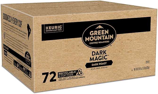 Green Mountain Coffee Roasters Dark Magic Keurig Single-Serve K-Cup Pods, Dark Roast Coffee, 72 Count - Image 12
