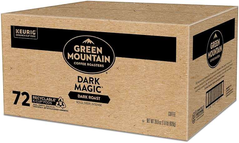 Green Mountain Coffee Roasters Dark Magic Keurig Single-Serve K-Cup Pods, Dark Roast Coffee, 72 Count - Image 13