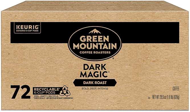 Green Mountain Coffee Roasters Dark Magic Keurig Single-Serve K-Cup Pods, Dark Roast Coffee, 72 Count - Image 14