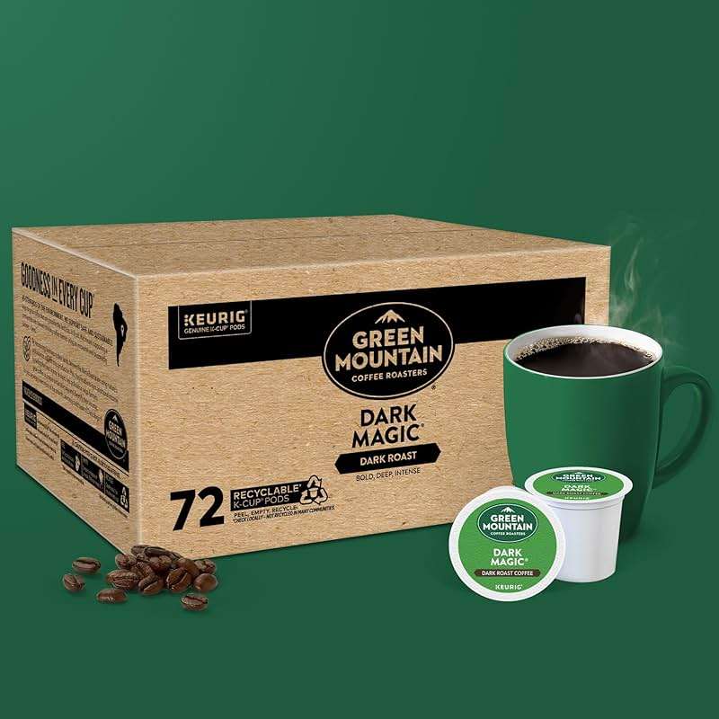 Green Mountain Coffee Roasters Dark Magic Keurig Single-Serve K-Cup Pods, Dark Roast Coffee, 72 Count - Image 6