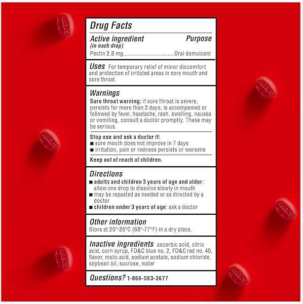 Luden's Throat Drops Wild Cherry 30 Drops - Image 2