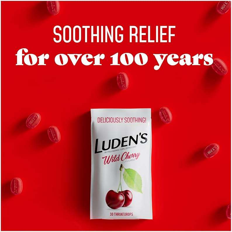 Luden's Throat Drops Wild Cherry 30 Drops - Image 5