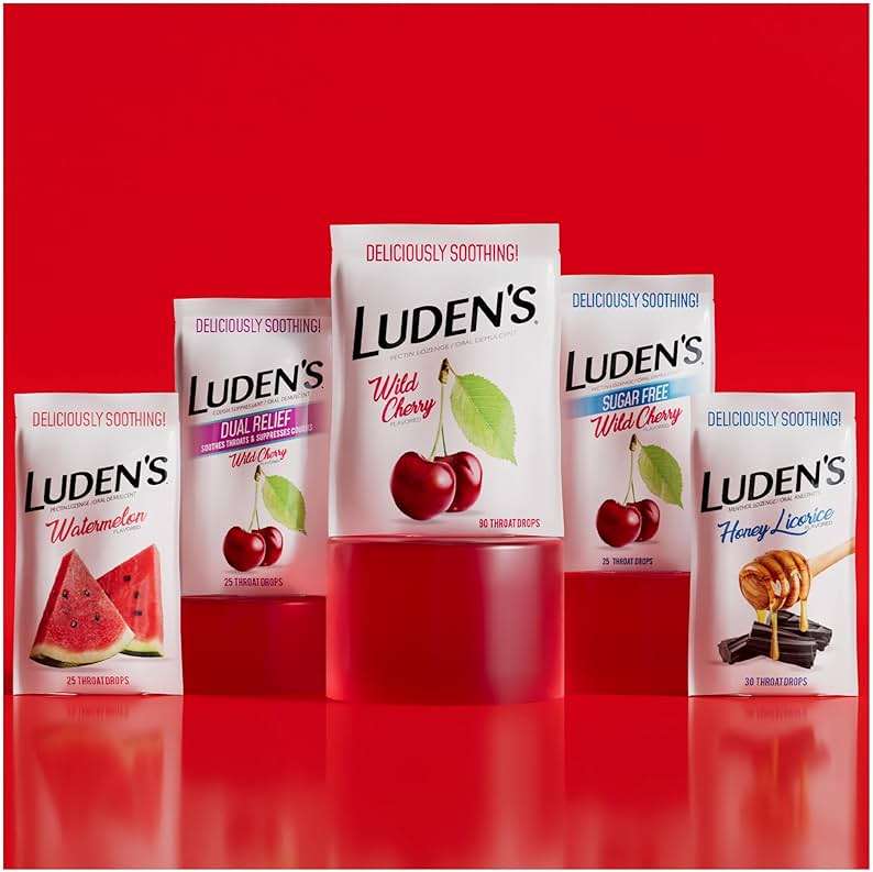 Luden's Throat Drops Wild Cherry 30 Drops - Image 7