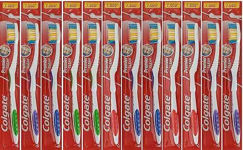 Colgate Toothbrushes Premier Extra Clean(Pack of 12 ),Multicolor,Corded Electric - Image 1