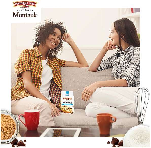Pepperidge Farm Montauk Soft Baked Milk Chocolate Chunk Cookies, 8.6 Oz Bag (8 Cookies) - Image 6