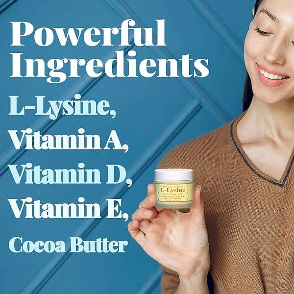 Basic Brands - L-Lysine Ointment - 0.875 oz - Lysine Cold Sore Treatment and Blister Relief - Soothes Lips – 4 Pack - Image 3