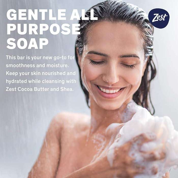 Zest Bar Soap - 8 Bars - Enriched With Cocoa Butter And Shea for Ultra Moisturizing Cleansing - Leaves Your Body Feeling Silky Smooth And Deeply Moisturized - Image 4