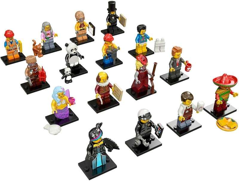 LEGO The Movie Minifigure Series Mrs. Scratchen-Post Cat Lady 71004-6 - Image 2