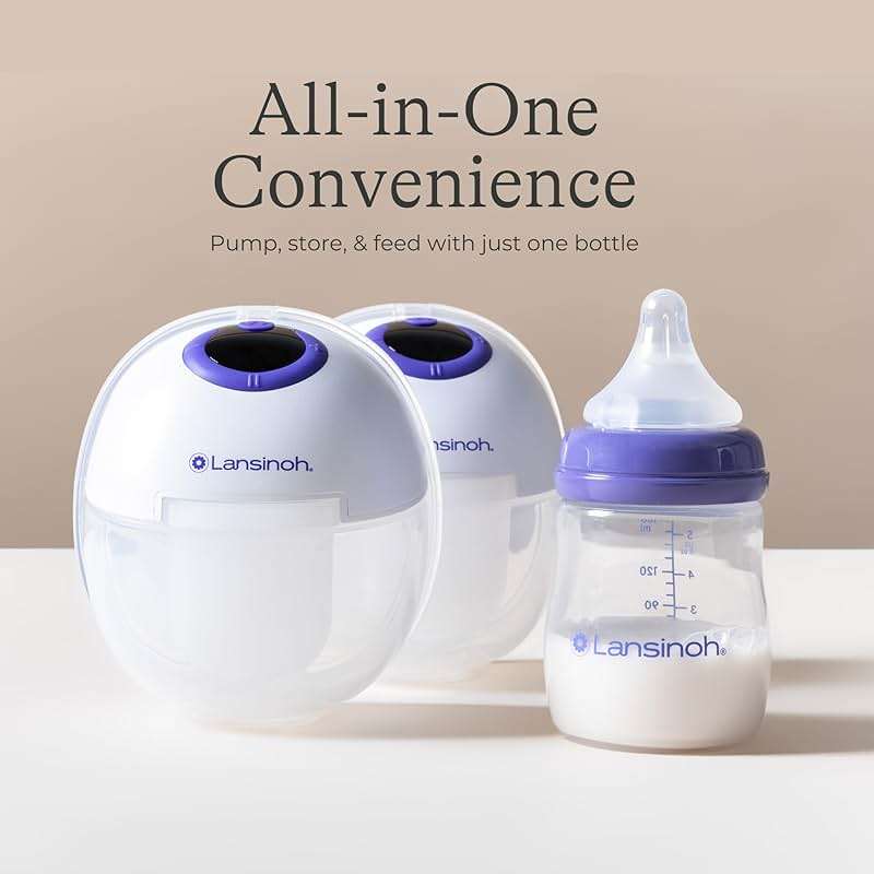 Lansinoh Breastmilk Storage Bottles | 4-Pack 5oz BPA & BPS-Free | Pump-to-Storage Feeding Bottles | Compatible with Lansinoh Breast Pumps and Nipples - Image 8