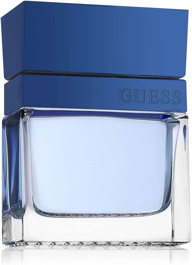 GUESS Fragrance Seductive Homme Blue Eau De Toilette Spray for Men, 3.4 fl oz - Image 2
